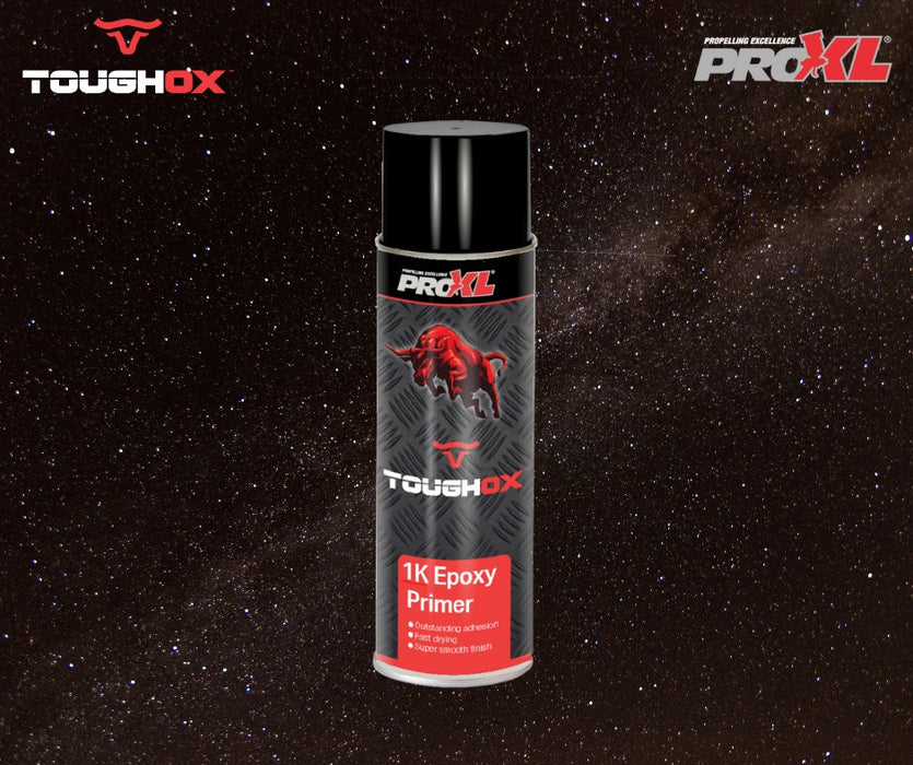 ProXL ToughOX 1K Epoxy Grey Primer Aerosol, 500ml, Fast Drying, Outstanding Adhesion