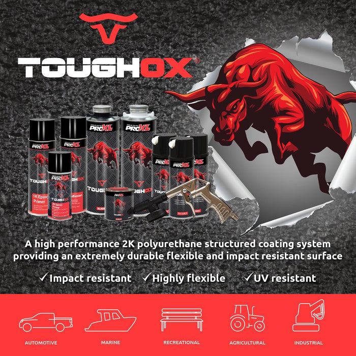 ProXL ToughOX 1K Epoxy Grey Primer Aerosol, 500ml, Fast Drying, Outstanding Adhesion