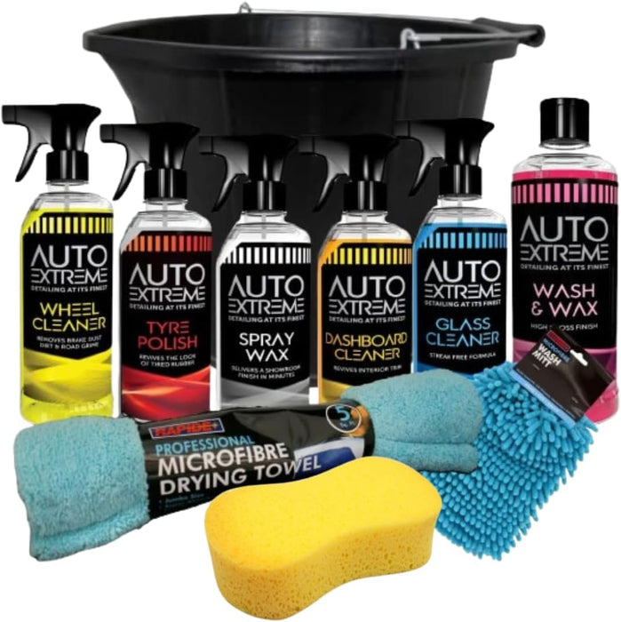 Auto Extreme Valeting Kit 9 Piece