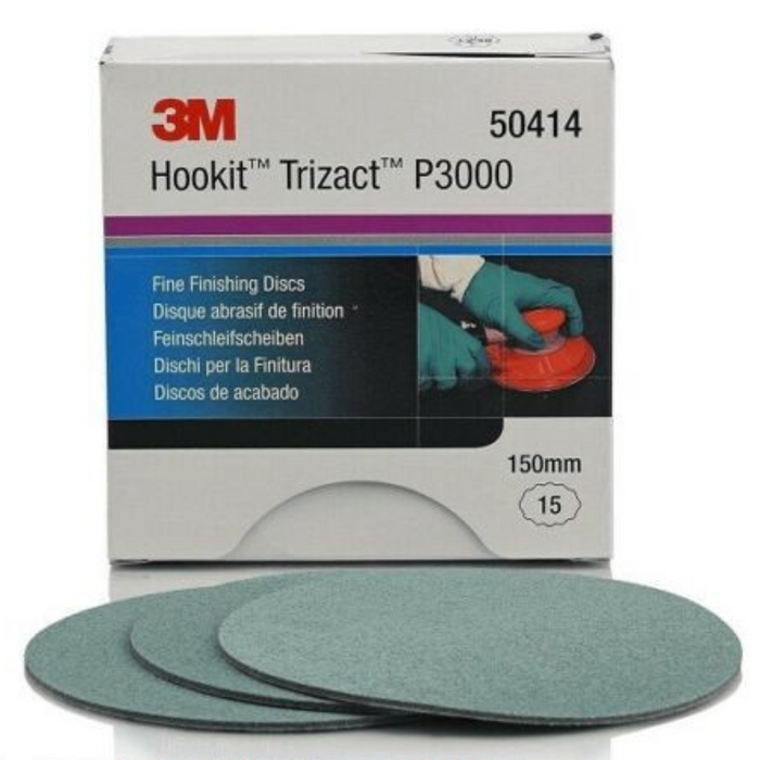 3M 150MM Trizact 50414 P3000 Grit Sanding Disc