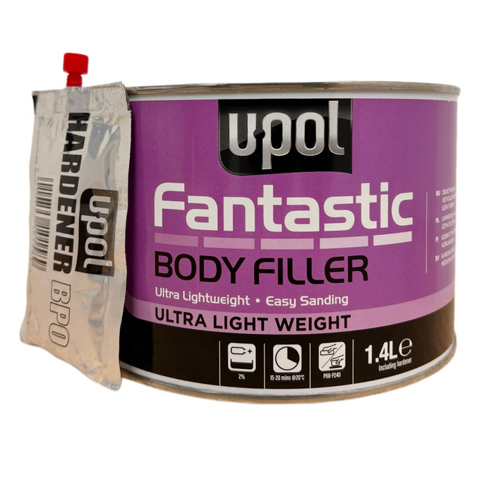 Upol Fantastic Ultra Lightweight Bodyfiller 1.4 Litre incl. Hardener