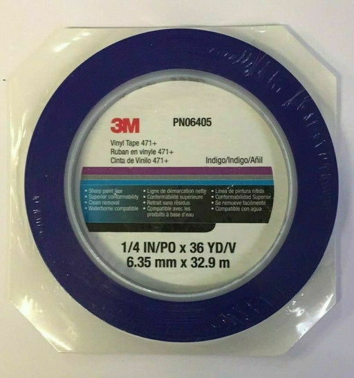 Vinyl Fineline Tape - 3m Blue Vinyl Fine Line Tape