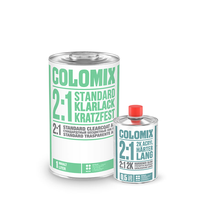 Colomix Standard 2K Clearcoat 1.5 Litre Kit