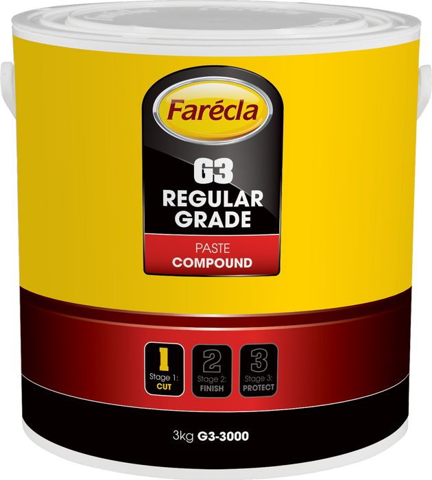 Farecla G3 Regular Grade Paste Compound 3KG G3-3000