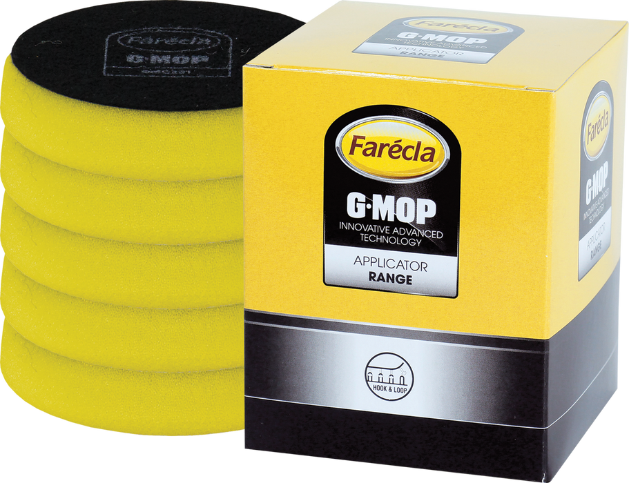 Farecla G Mop 3 Yellow Compounding Foam 75mm Pack of 5