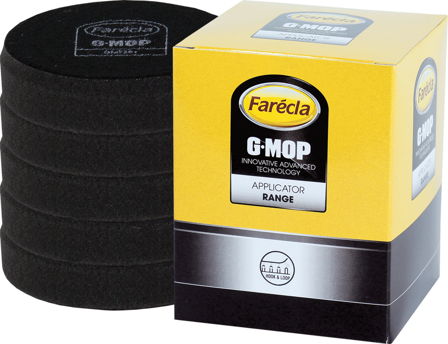 Farecla G Mop 3 Black Finishing Foam 75mm Pack of 5