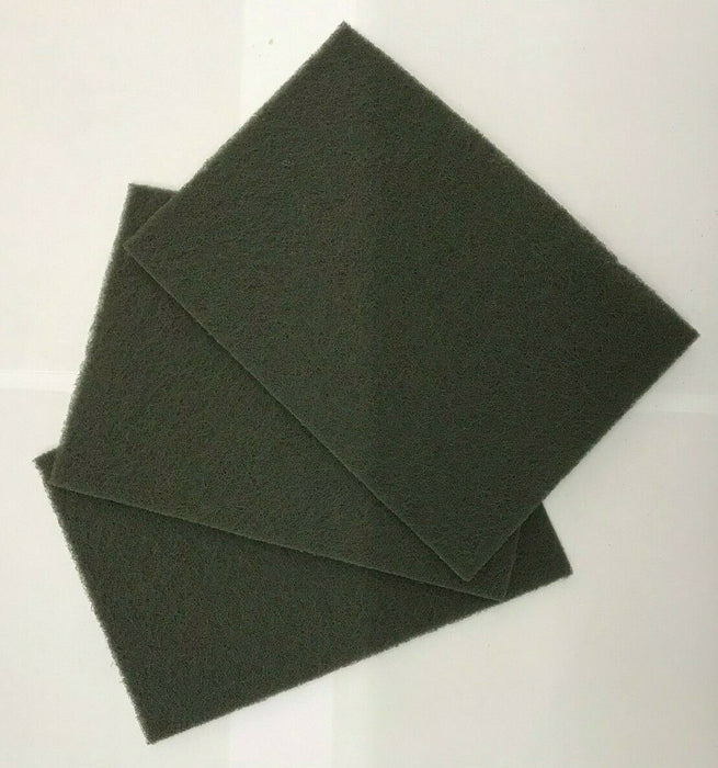 Non Woven Scotch Abrasive Hand Finishing Pads 6 x 9"