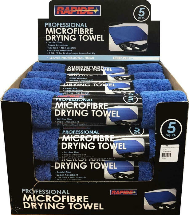 Professional Microfibre Drying Towel 5 Square Foot