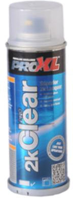 PRO XL 2K CLEAR LACQUER SPRAY AEROSOL - 200ML - FREE POSTAGE