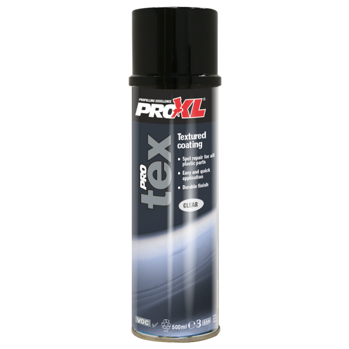 ProXL ProTex Clear Textured Plastic Coating Aerosol 500ML