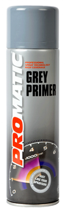 Promatic Grey Primer Aerosol 500ML - Perfect Paint Job