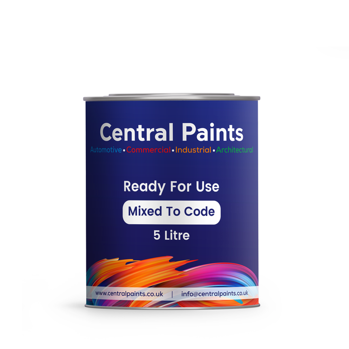 Central Paints Ready For Use Basecoat To Registration Number