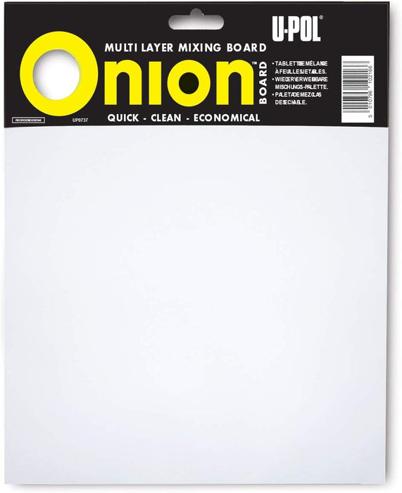 U-Pol Onion Board Multi-Layered Mixing Palette - Free P&P